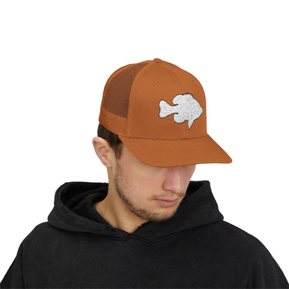Texas Rigged Tees Bluegill Silhouette — Embroidered Baseball Cap