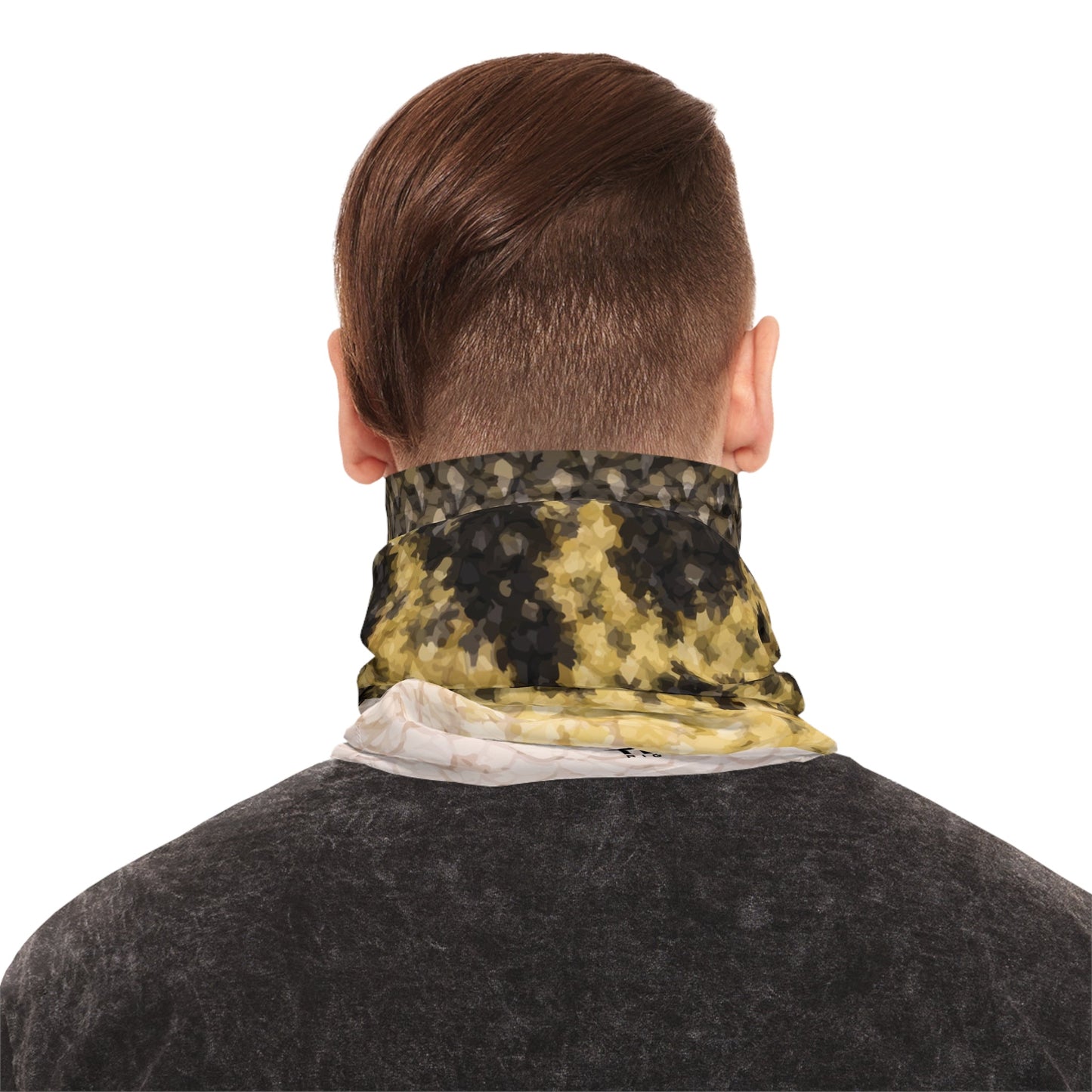 Texas Rigged Tees Largemouth Bass — Unisex Neck Gaiter (SPF 50+)