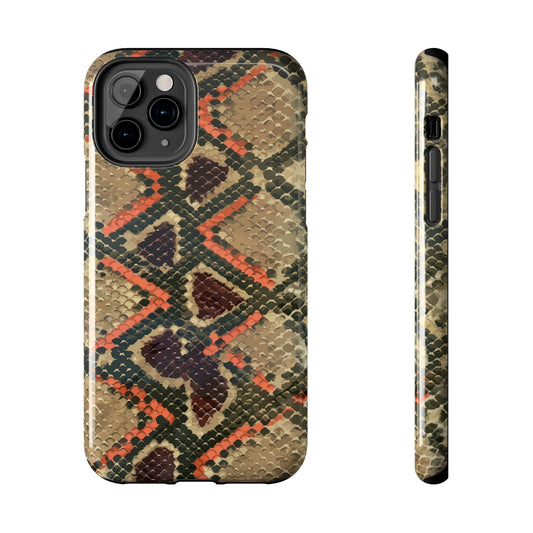 Texas Rigged Tees Burmese Python — Tough Phone Case