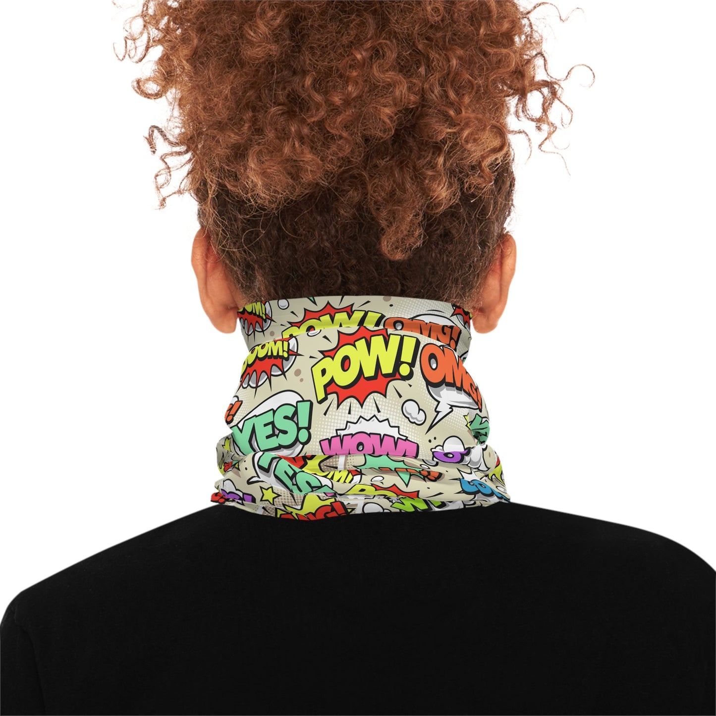 Texas Rigged Tees Comic Pop Art — Unisex Neck Gaiter (SPF 50+)