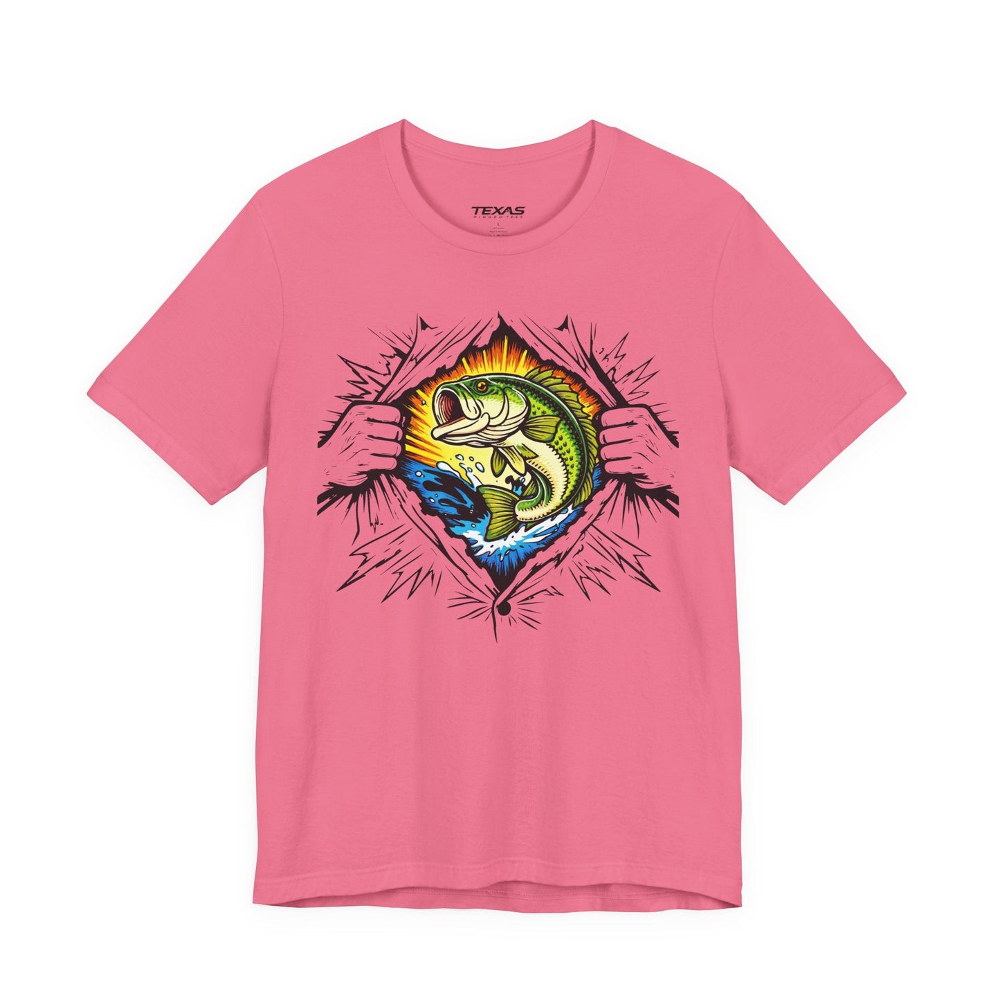 Texas Rigged Tees Fishing Is My Superpower — Unisex Cotton Tee