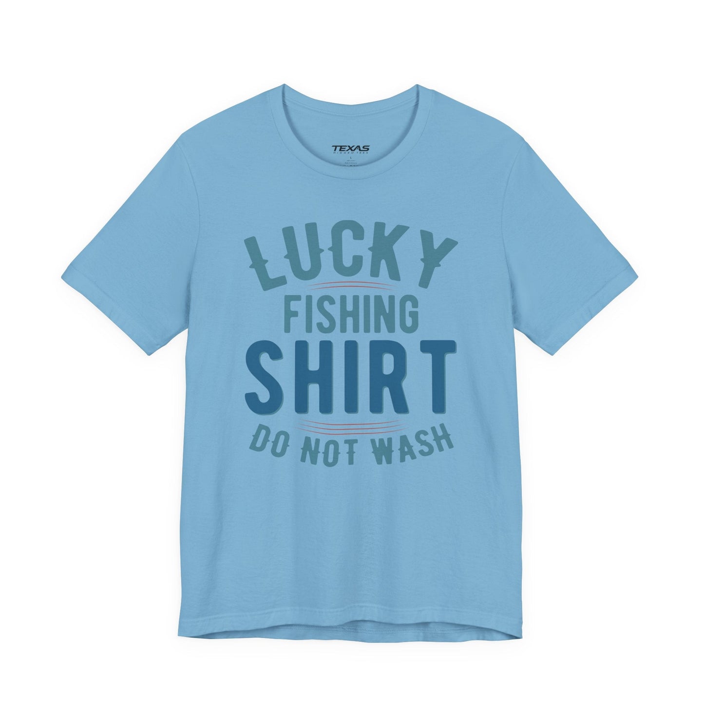 Texas Rigged Tees Lucky Fishing Shirt — Unisex Cotton Tee