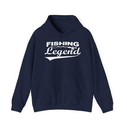 Texas Rigged Tees Fishing Legend — Unisex Hooded Sweatshirt