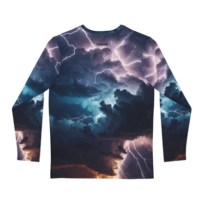 Texas Rigged Tees Lightning — Unisex Long Sleeve  (SPF 50+)