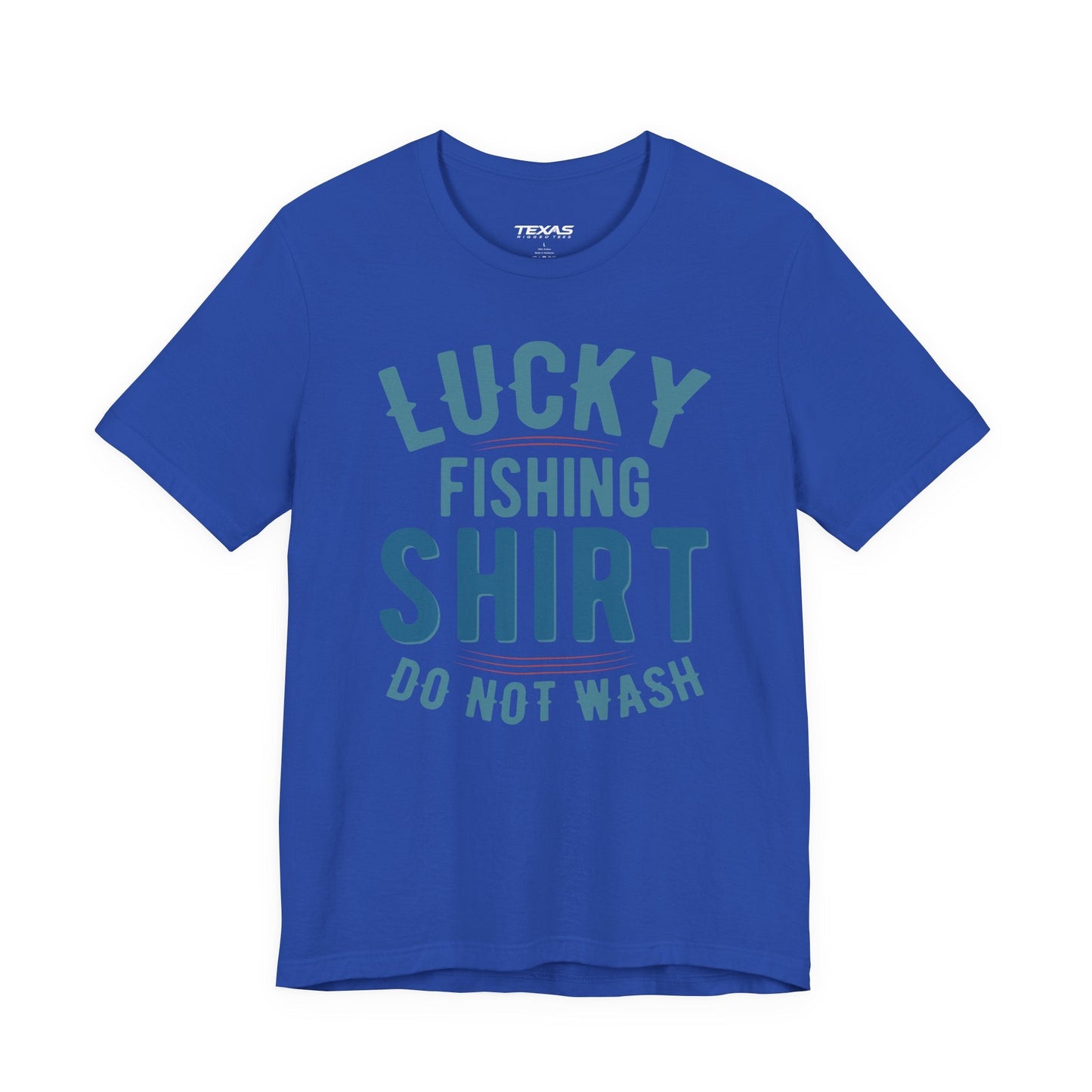 Texas Rigged Tees Lucky Fishing Shirt — Unisex Cotton Tee