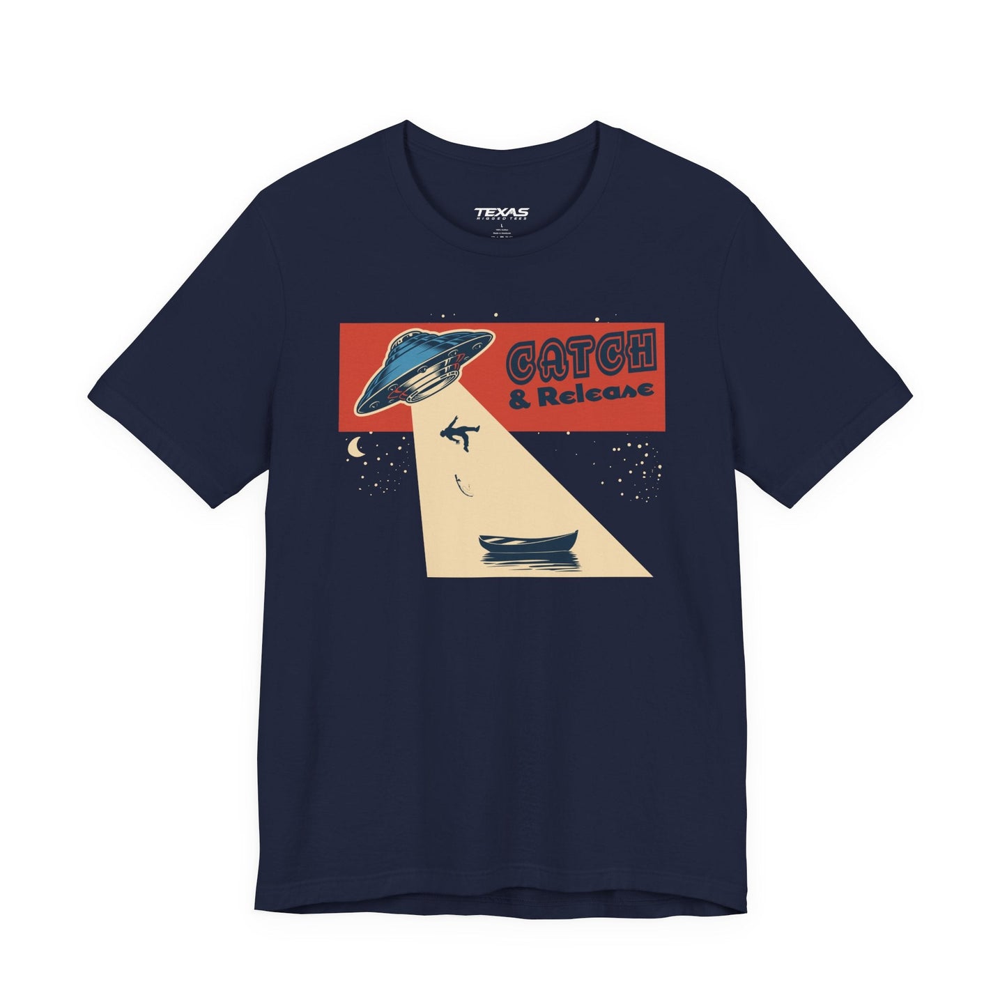 Texas Rigged Tees Catch & Release — Unisex Cotton Tee
