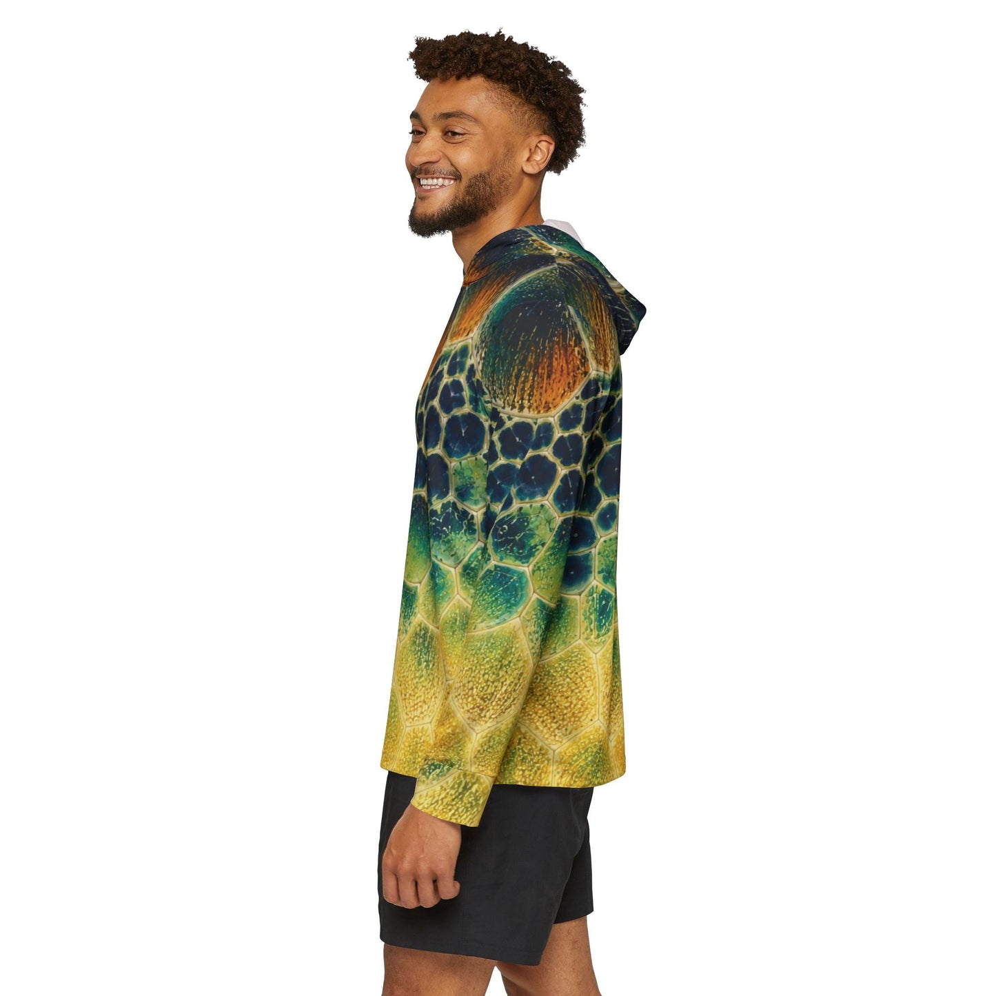 Texas Rigged Tees Sea Turtle — Unisex Fishing Pullover Hoodie (SPF 50+)