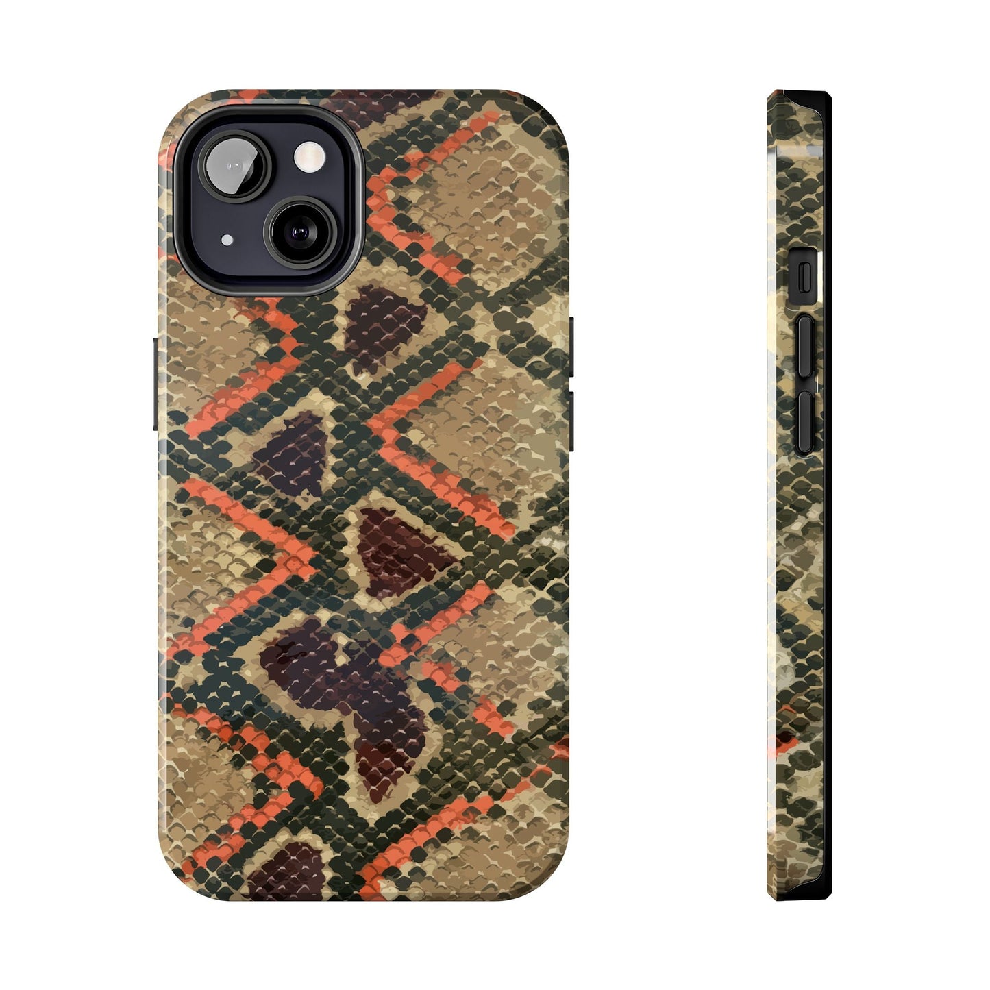 Texas Rigged Tees Burmese Python — Tough Phone Case