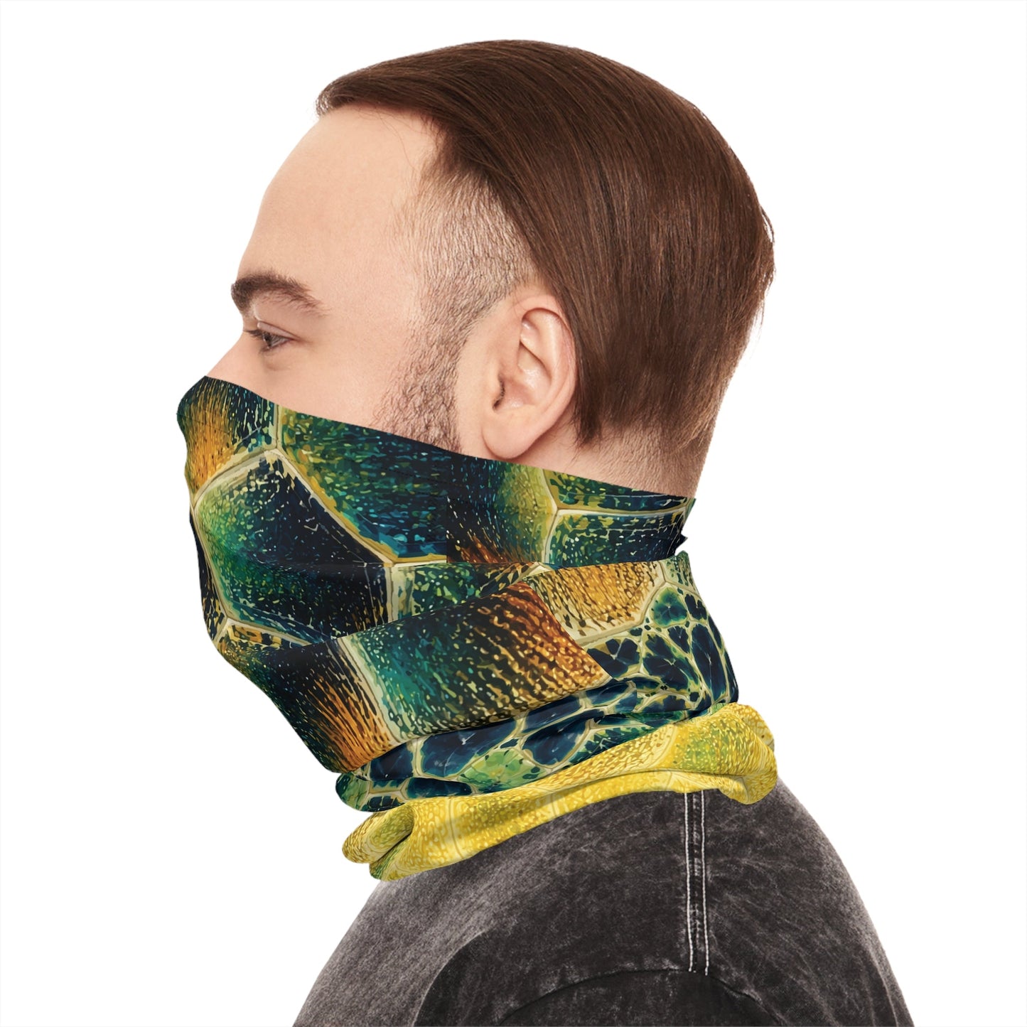 Texas Rigged Tees Sea Turtle — Unisex Neck Gaiter (SPF 50+)