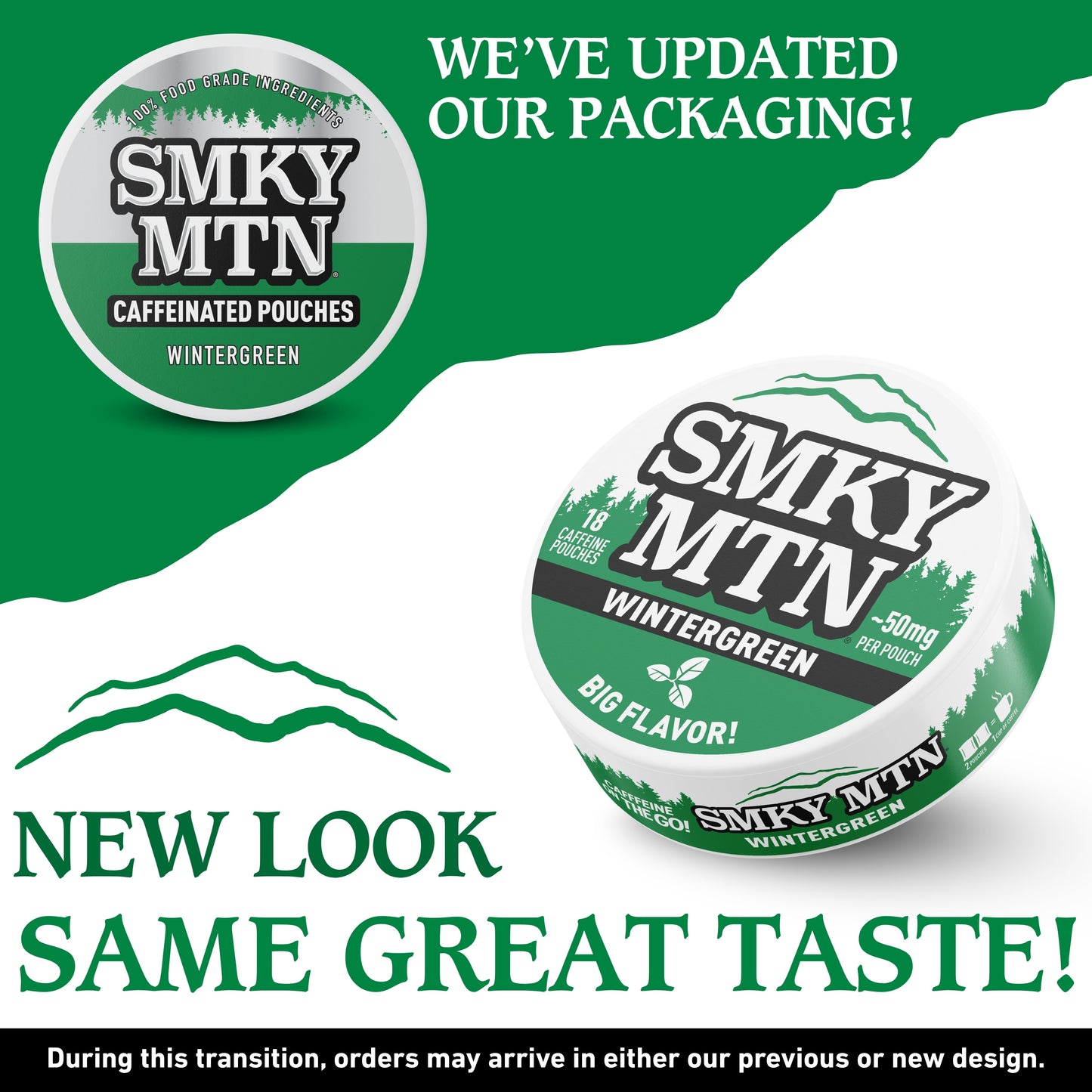 Smokey Mountain Wintergreen Pouches  **NEW**