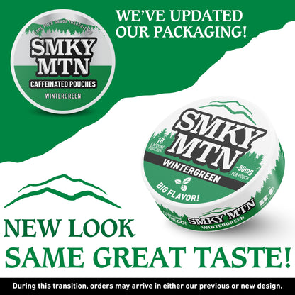 Smokey Mountain Wintergreen Pouches  **NEW**