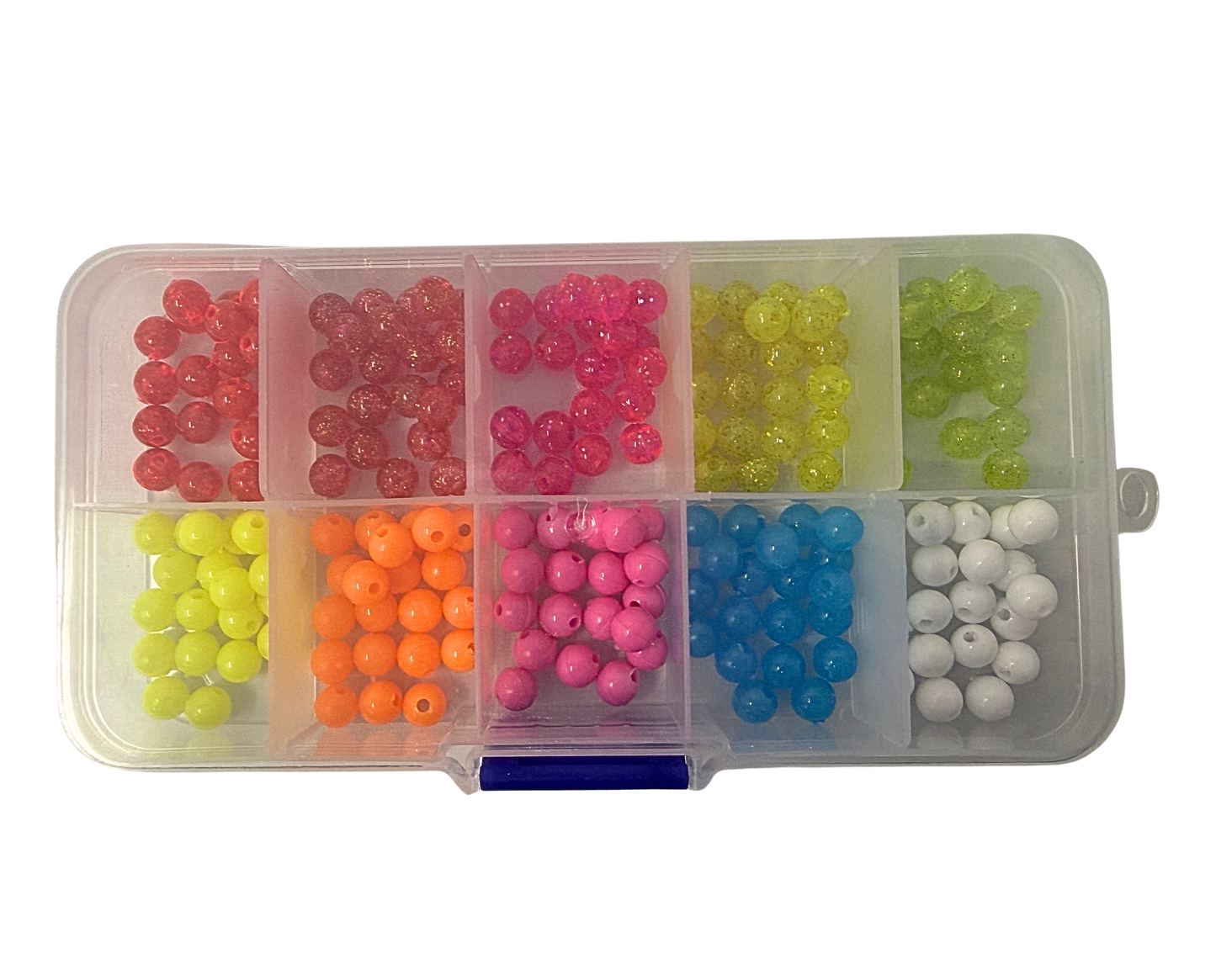 High Class Tackle 'NEW' 6mm SPARKLED BEAD TACKLE BOX!!!