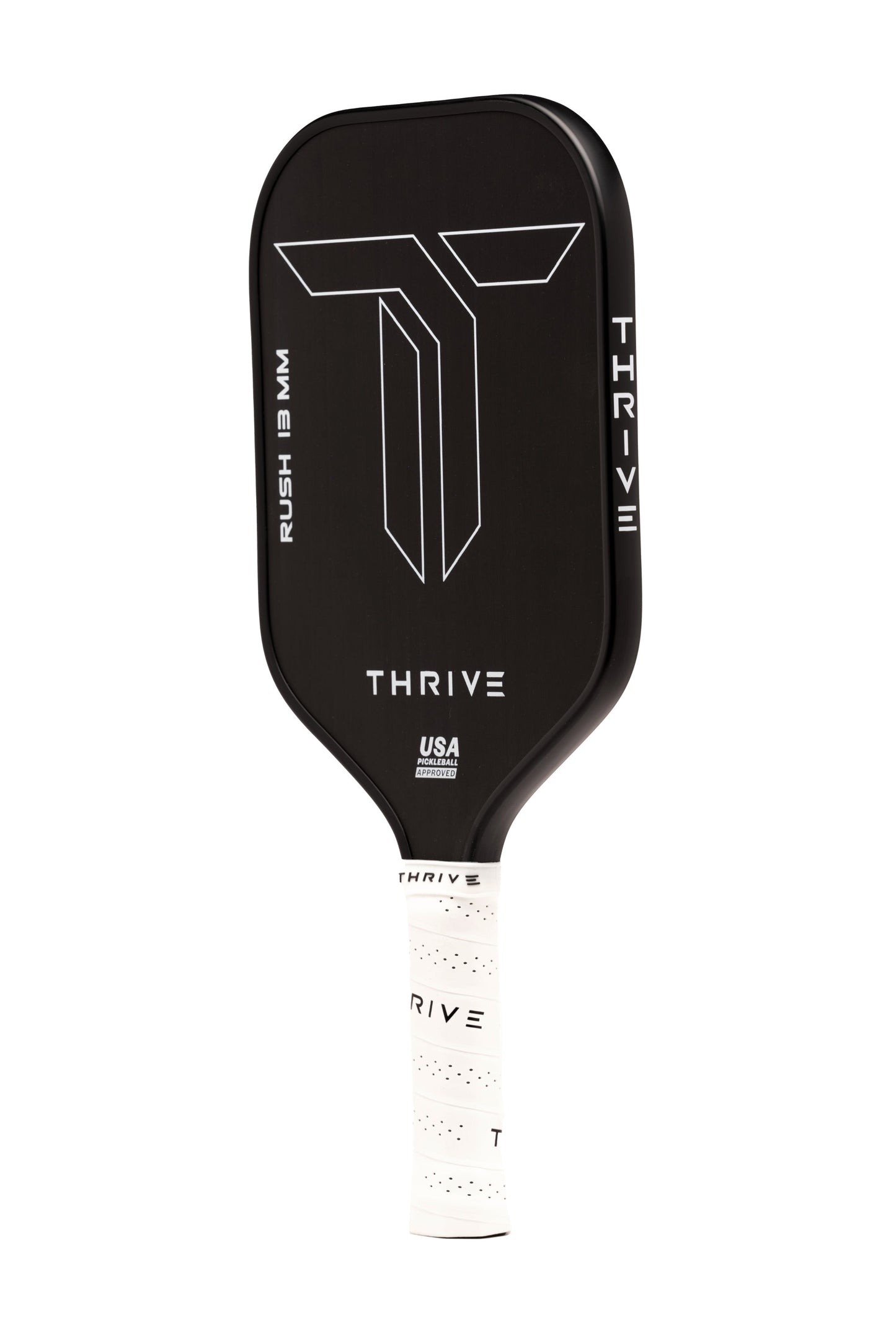 Thrive RUSH 13   Includes custom weight card, paddle cover, paddle eraser, and lead weights.