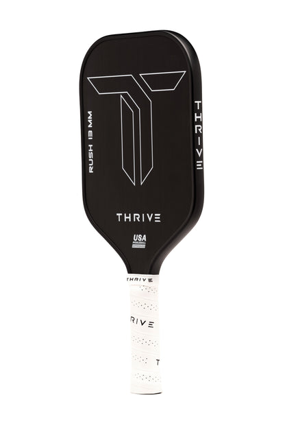 Thrive RUSH 13   Includes custom weight card, paddle cover, paddle eraser, and lead weights.