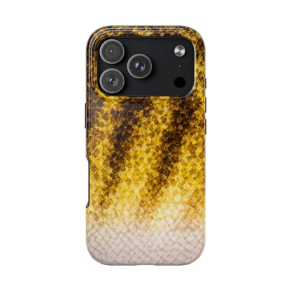 Texas Rigged Tees Smallmouth Bass — Tough Phone Case