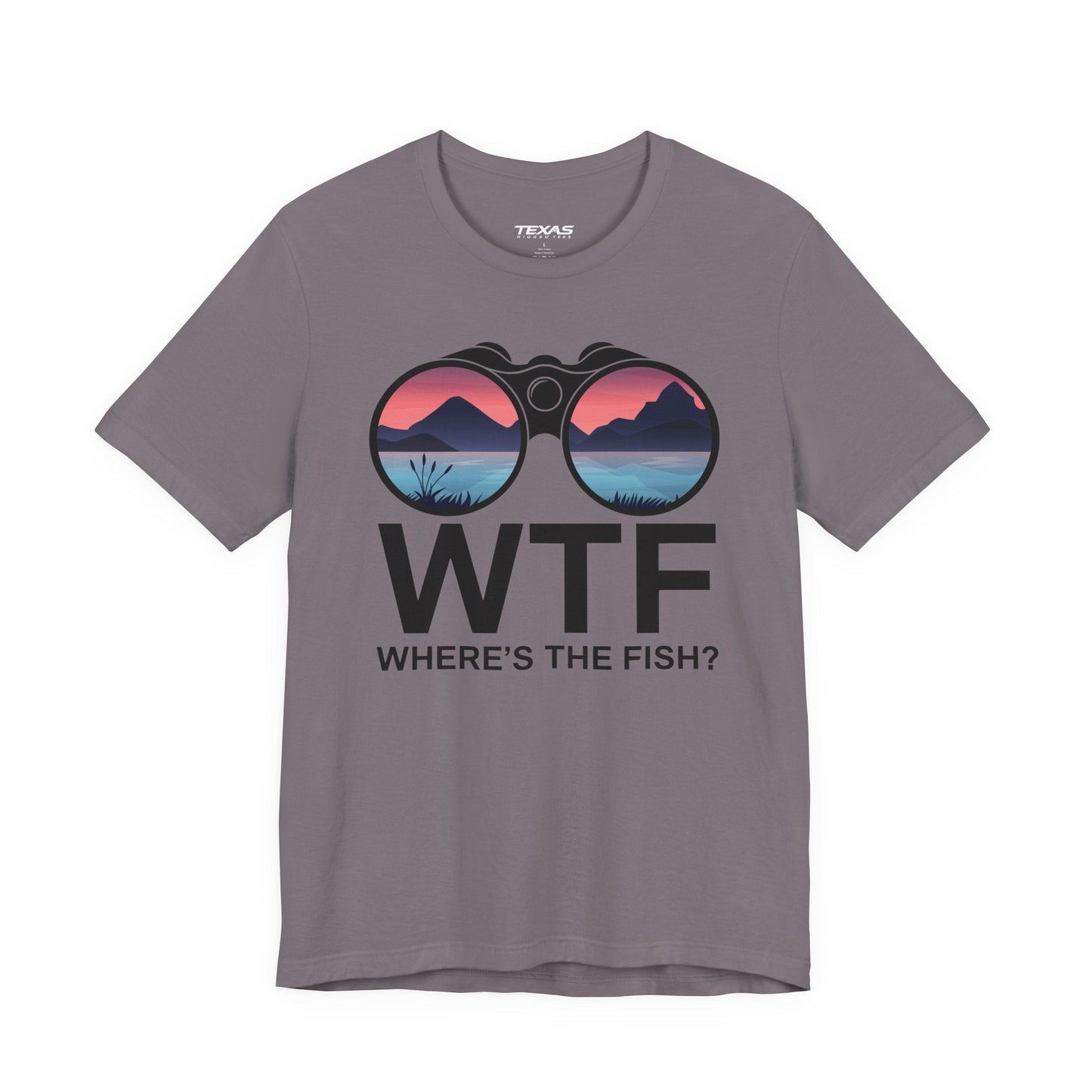 Texas Rigged Tees Where’s the Fish? — Unisex Cotton Tee
