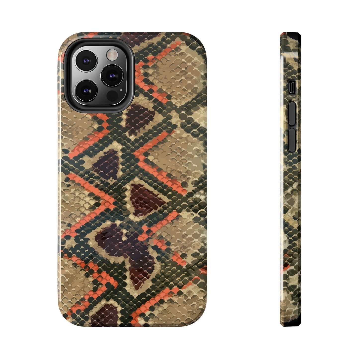 Texas Rigged Tees Burmese Python — Tough Phone Case