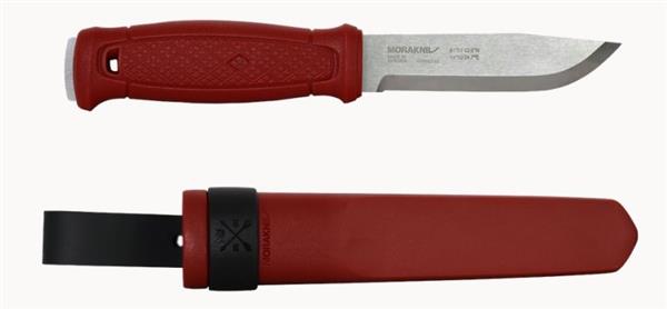 Ragweed Forge Mora Garberg Stainless DALA RED with Simple Poly Sheath #14145