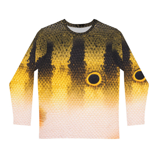 Texas Rigged Tees Peacock Bass — Unisex Long Sleeve  (SPF 50+)