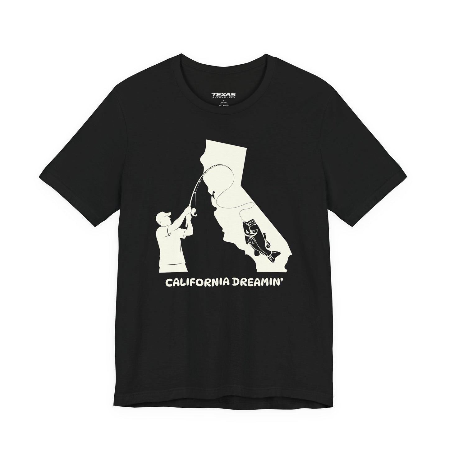 Texas Rigged Tees California Dreamin’ — Unisex Cotton Tee