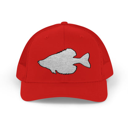 Texas Rigged Tees Crappie Silhouette — Embroidered Baseball Cap