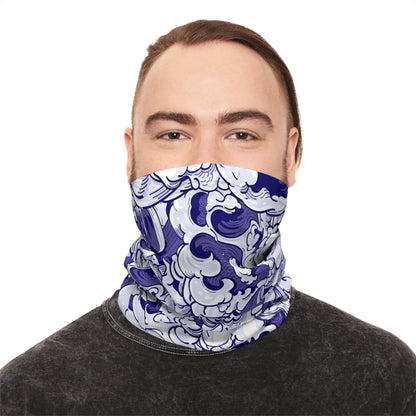 Texas Rigged Tees  Wind & Waves — Unisex Neck Gaiter (SPF 50+)