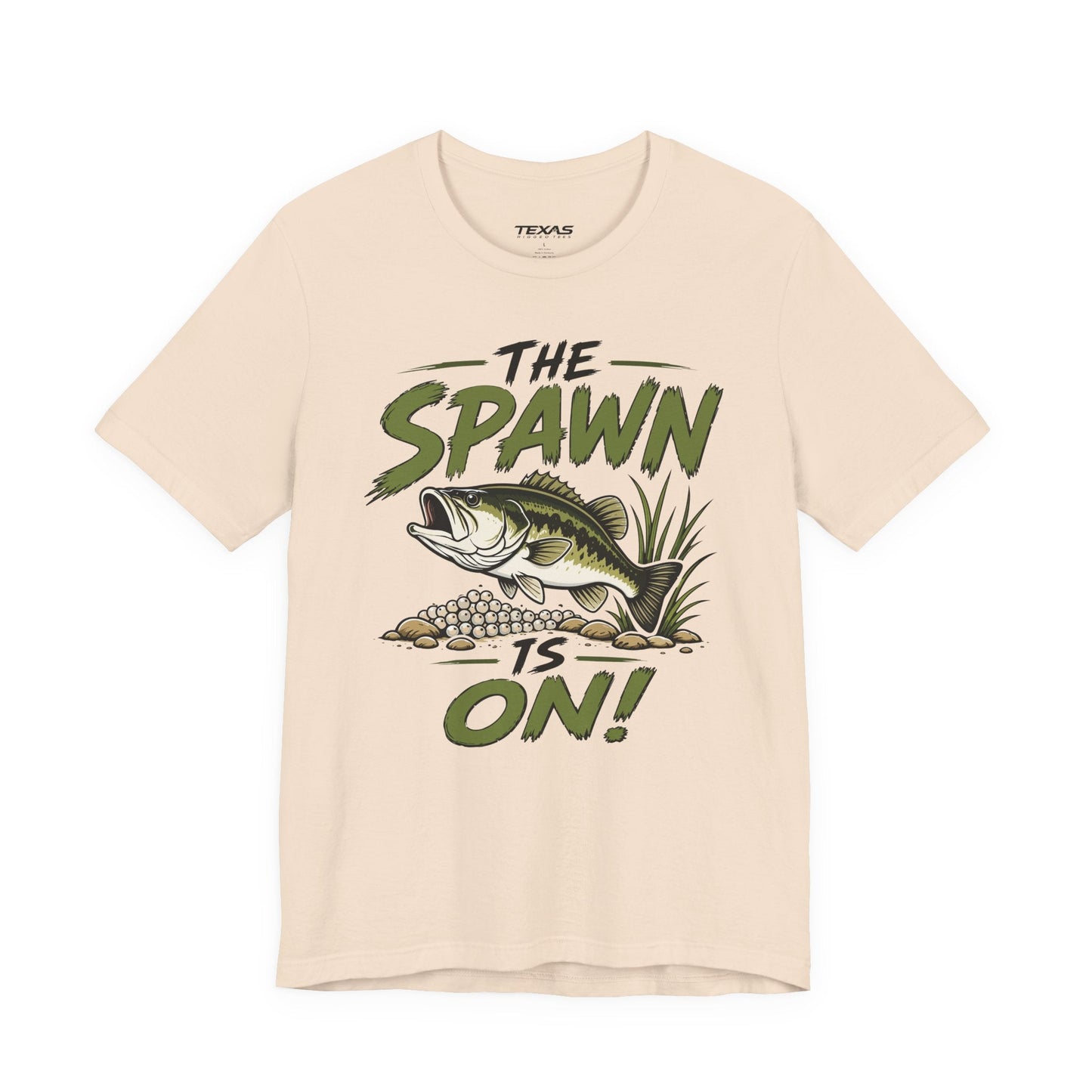 Texas Rigged Tees The Spawn Is On! — Unisex Cotton Tee