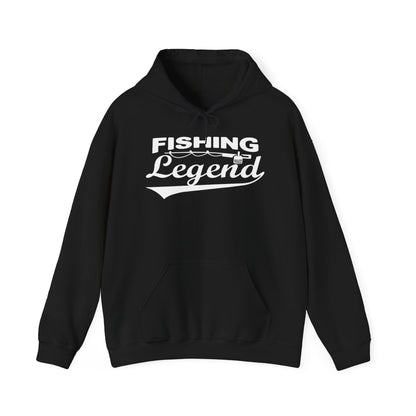 Texas Rigged Tees Fishing Legend — Unisex Hooded Sweatshirt