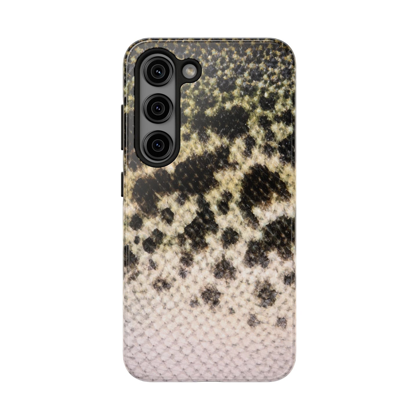 Texas Rigged Tees Black Crappie — Tough Phone Case