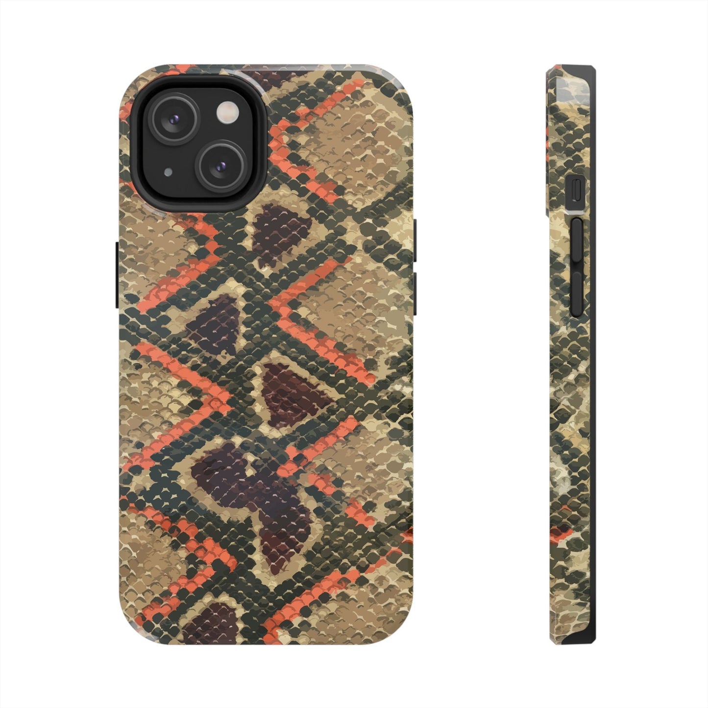 Texas Rigged Tees Burmese Python — Tough Phone Case