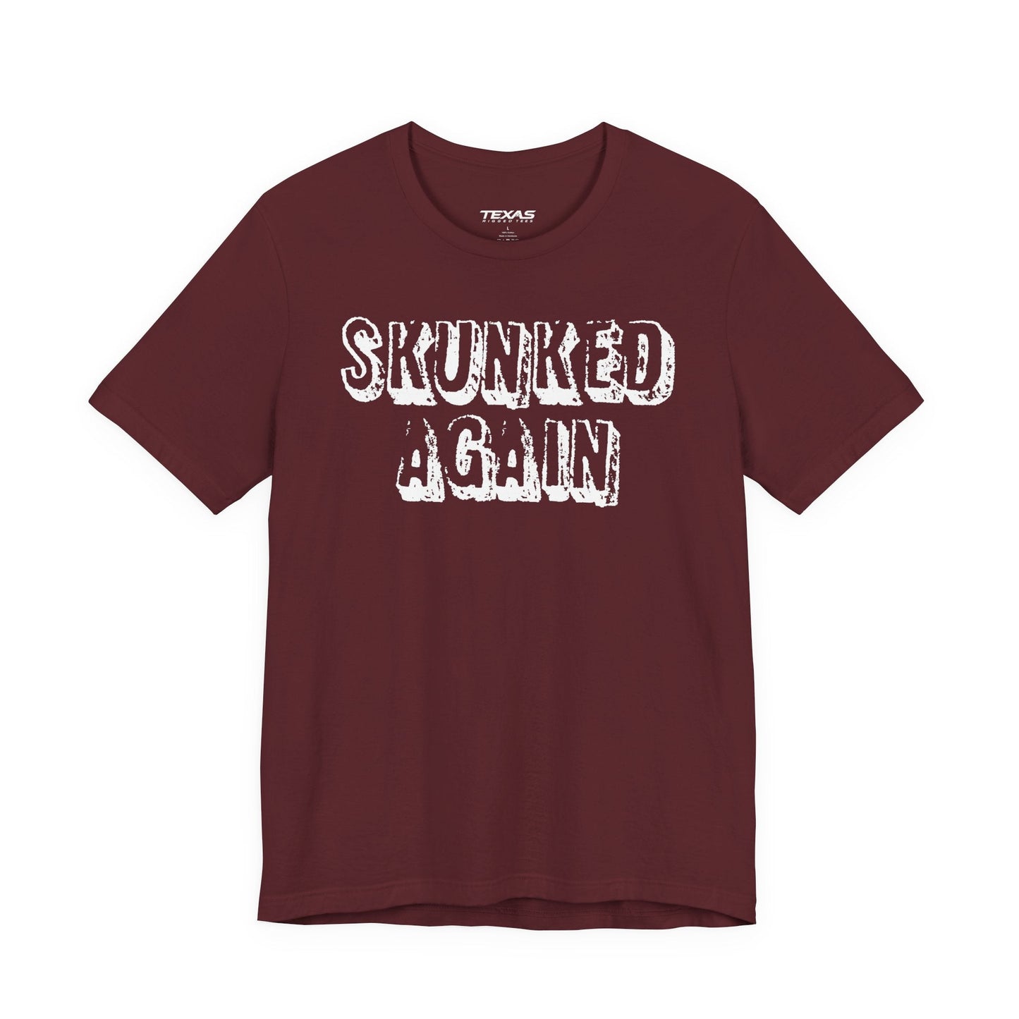 Texas Rigged Tees Skunked Again — Unisex Cotton Tee