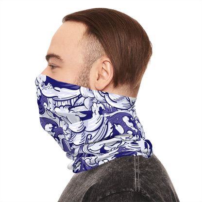 Texas Rigged Tees  Wind & Waves — Unisex Neck Gaiter (SPF 50+)
