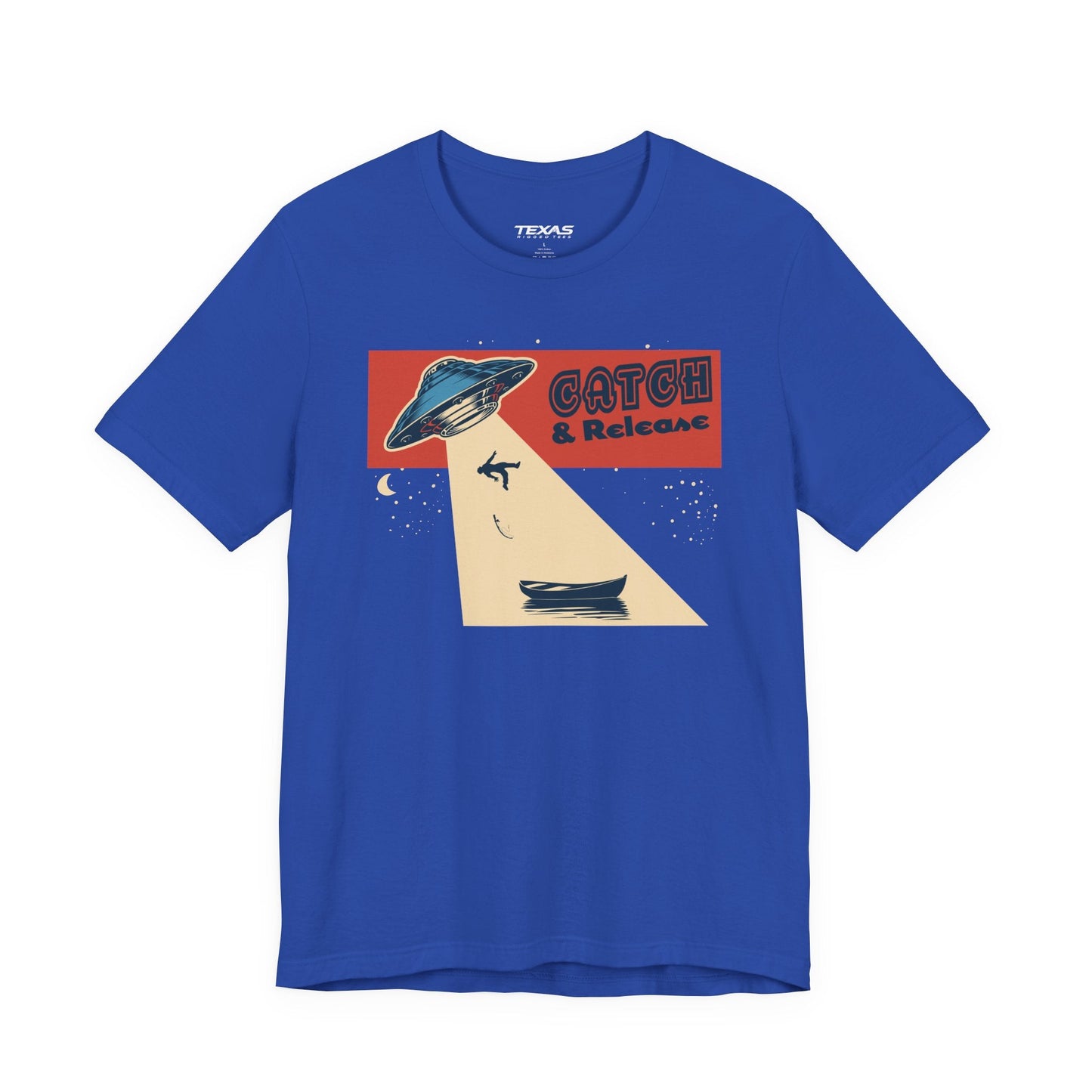 Texas Rigged Tees Catch & Release — Unisex Cotton Tee
