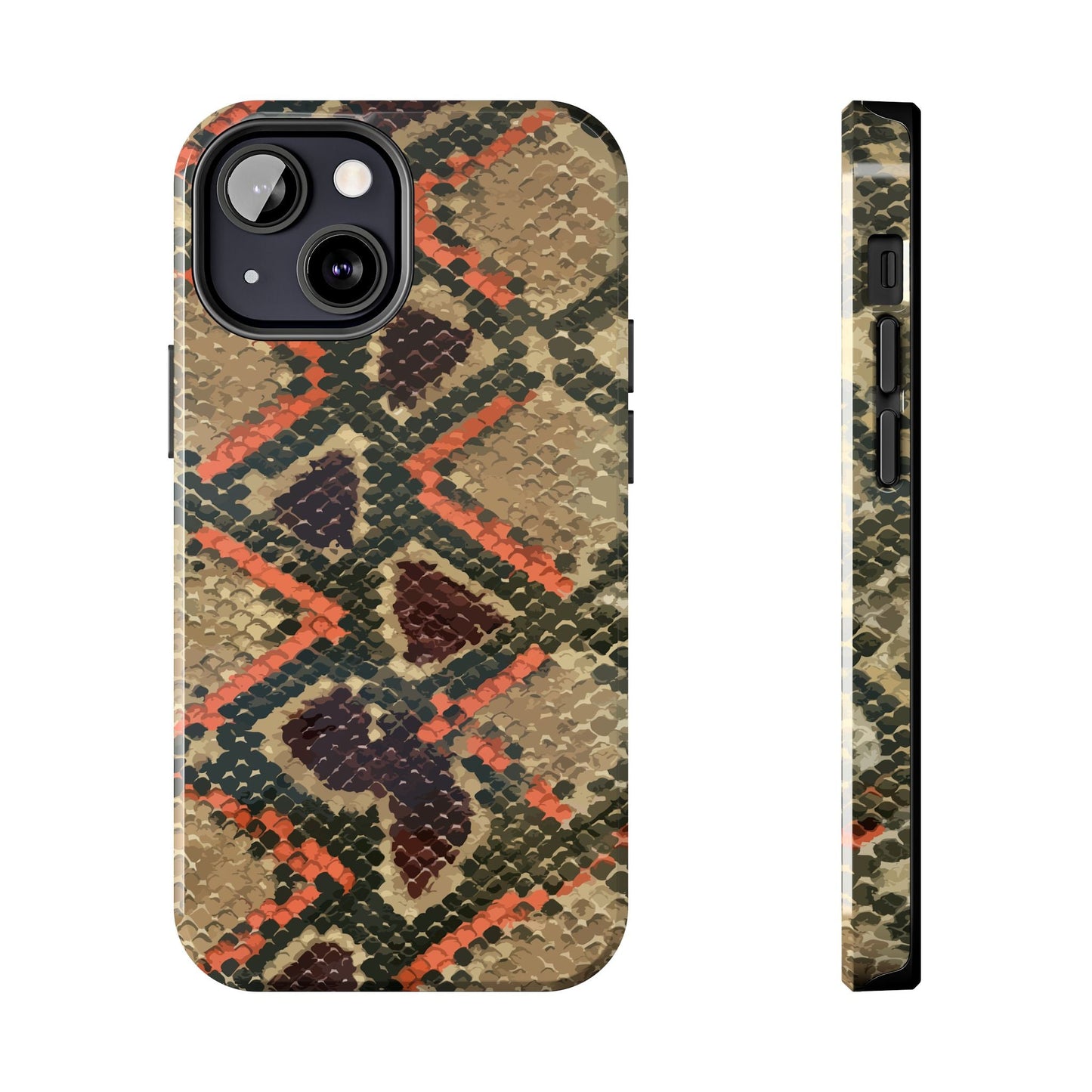 Texas Rigged Tees Burmese Python — Tough Phone Case