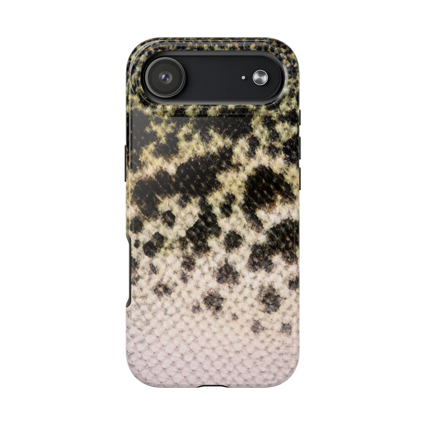 Texas Rigged Tees Black Crappie — Tough Phone Case