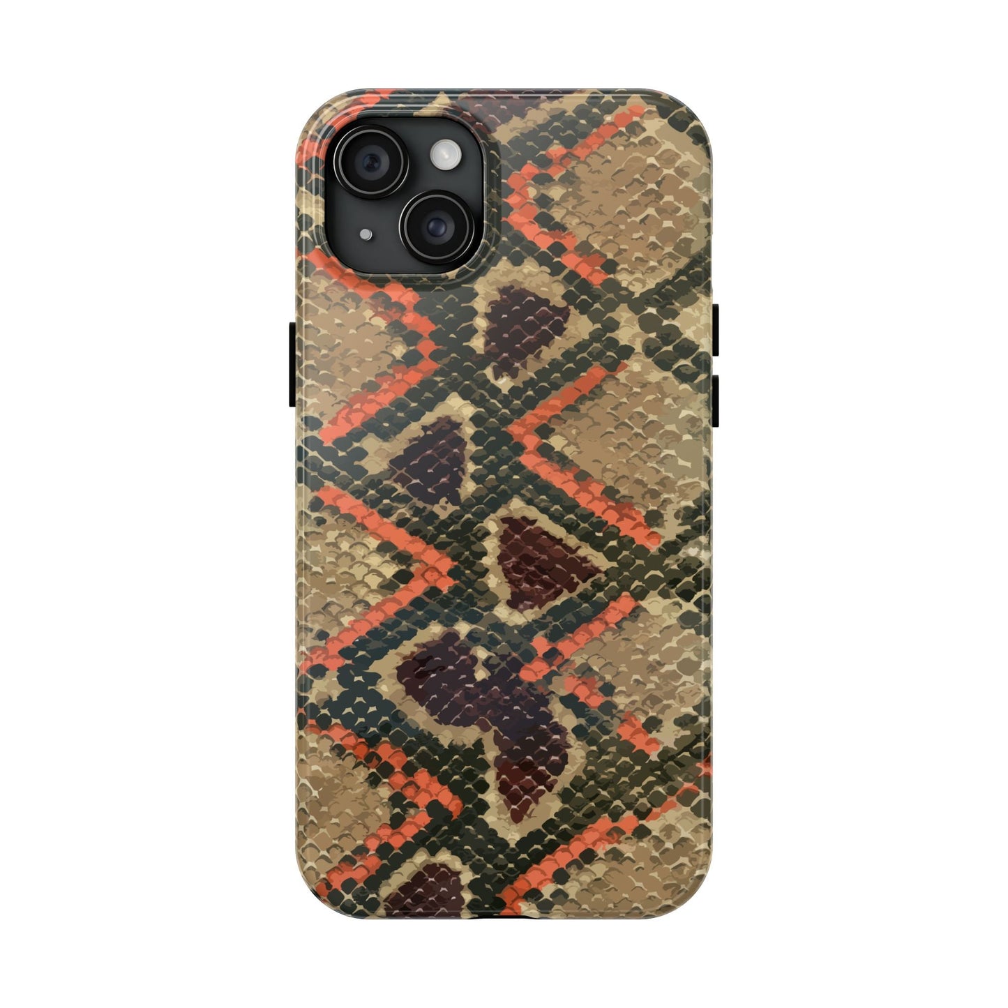 Texas Rigged Tees Burmese Python — Tough Phone Case