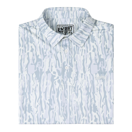 Embry Outdoors Performance Polo - White Ranch