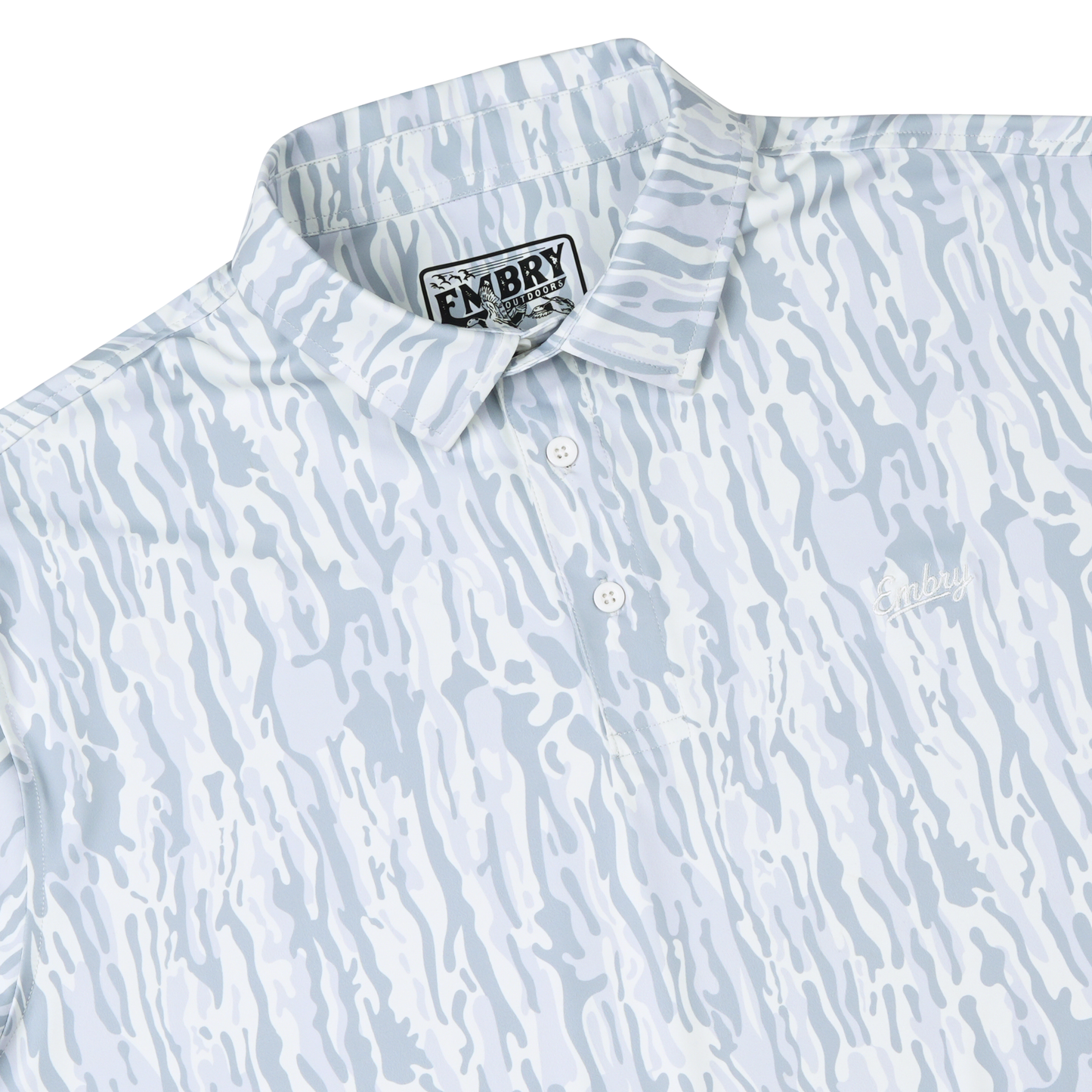 Embry Outdoors Performance Polo - White Ranch