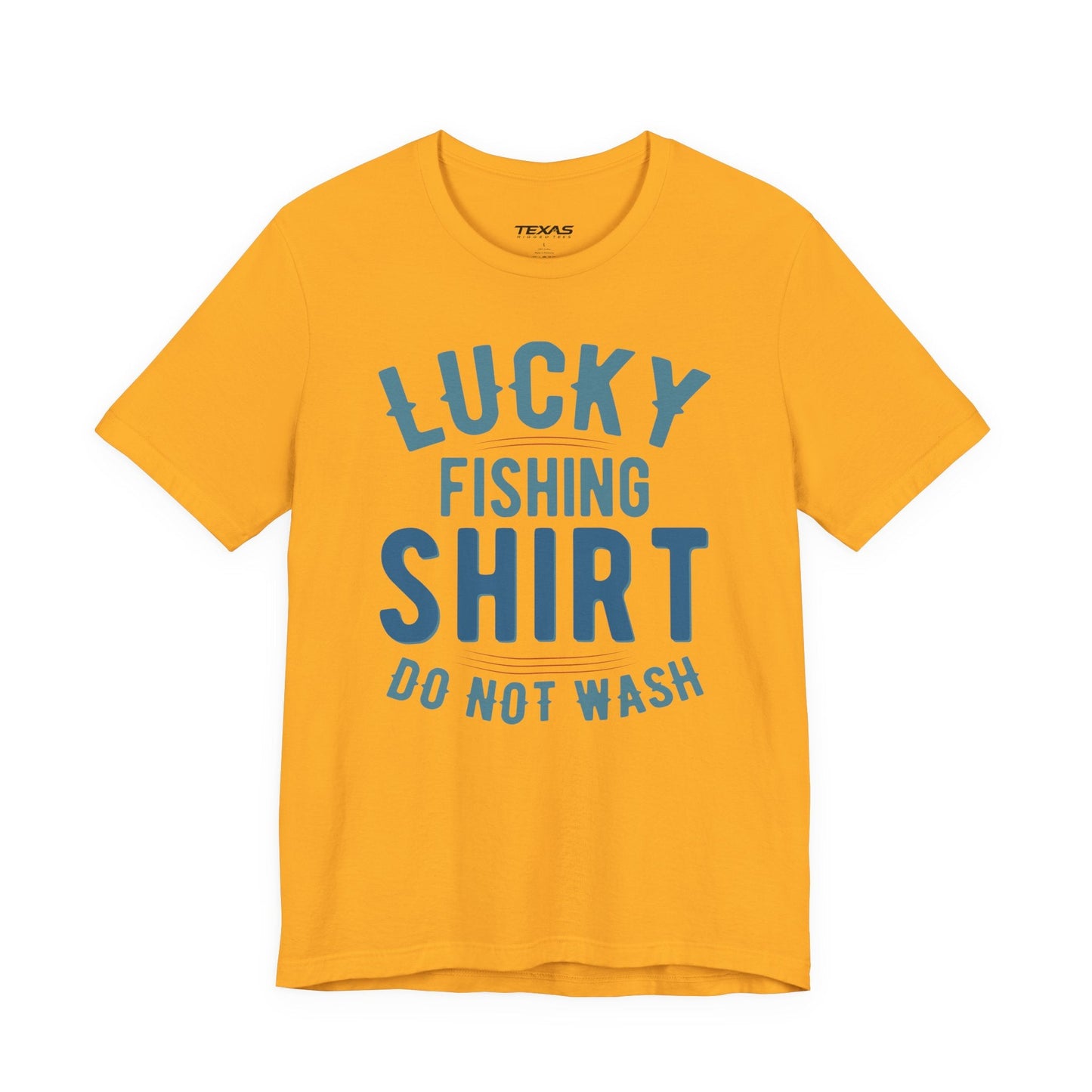 Texas Rigged Tees Lucky Fishing Shirt — Unisex Cotton Tee