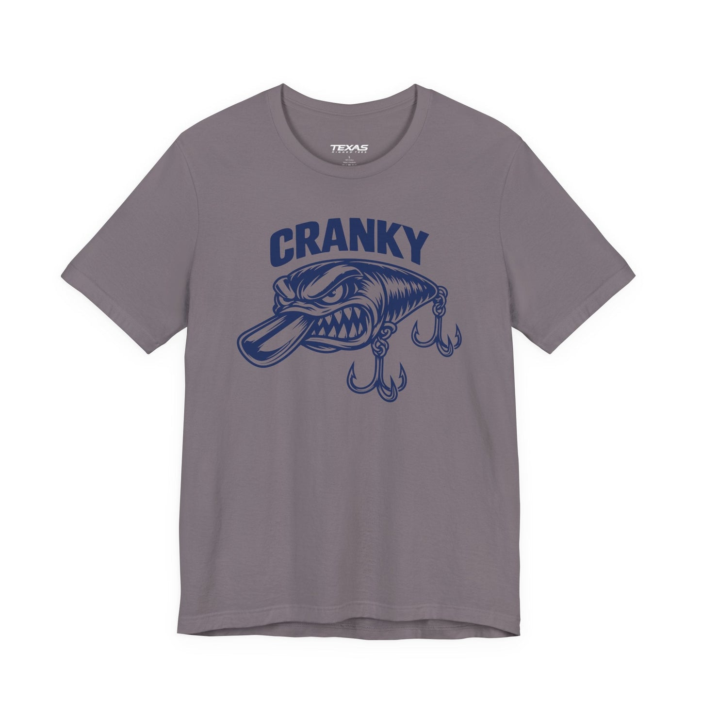 Texas Rigged Tees Cranky — Unisex Cotton Tee