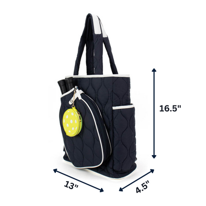 Queen of the Court Fifth Ave Pickleball Convertible Tote Bag/Backpack