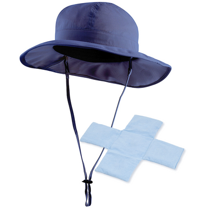Panther Vision POWERCAP ICE Cooling Sun Hat – Instant Cooling Relief with Reusable Ice Packs, UPF 50 UV Sun Protection, Lightweight & Breathable for Hot Weather