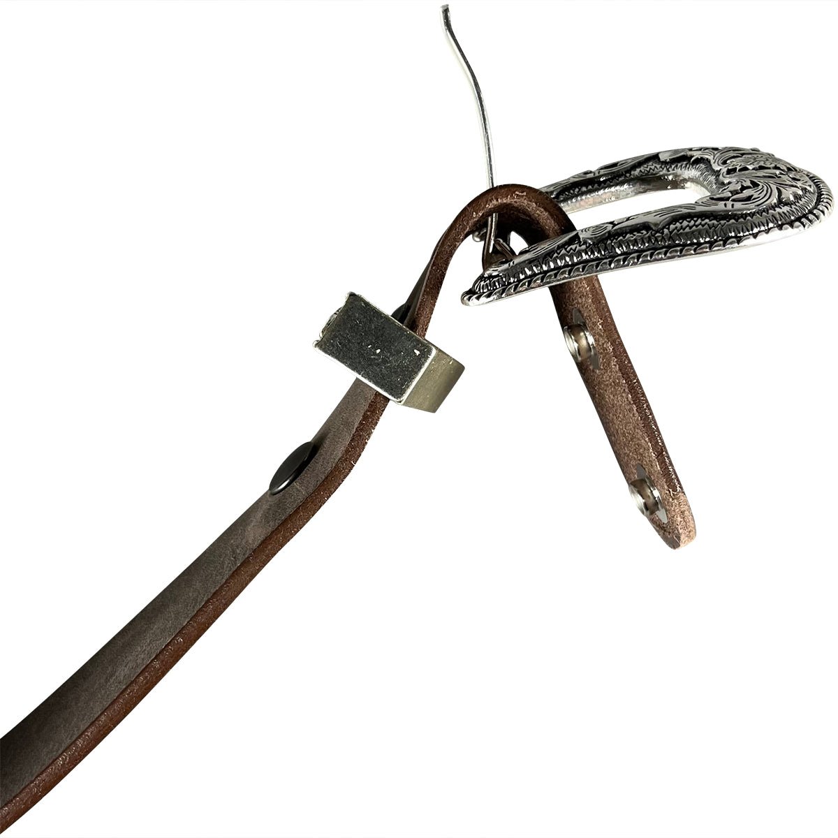 1.5" (38mm) Crazy Horse Western Style Leather Belt Handmade in Canada by Zelikovitz - Angler's Pro Tackle & Outdoors