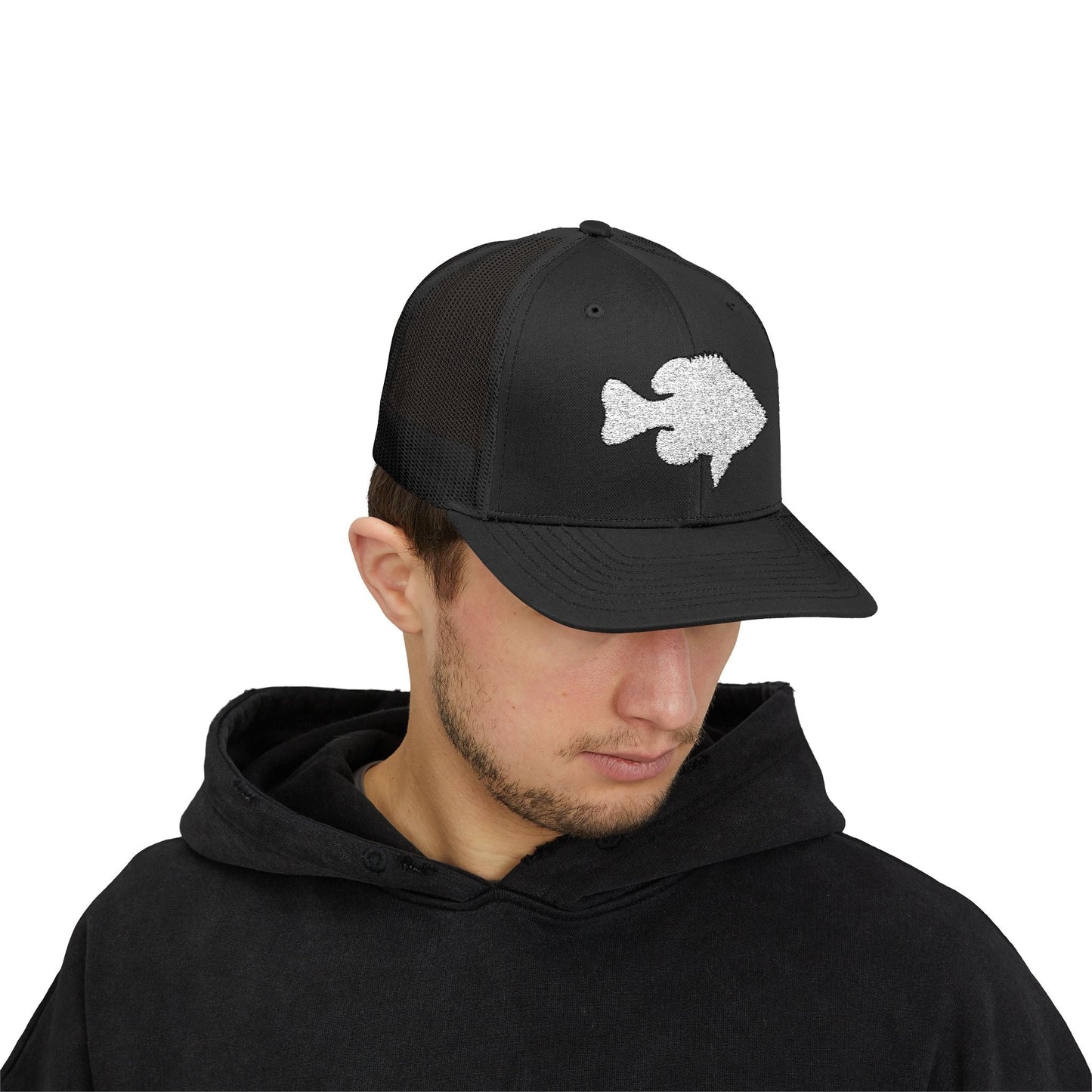 Texas Rigged Tees Bluegill Silhouette — Embroidered Baseball Cap