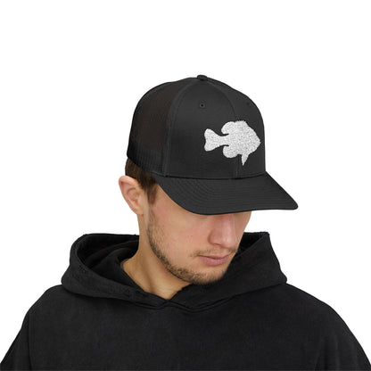 Texas Rigged Tees Bluegill Silhouette — Embroidered Baseball Cap