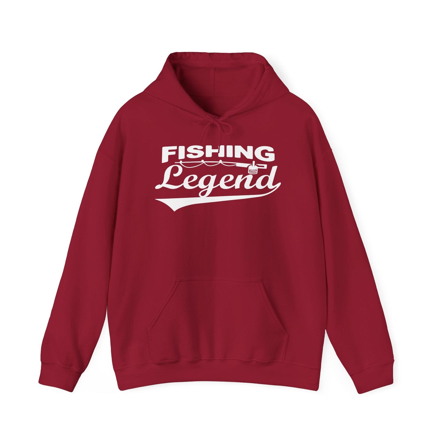 Texas Rigged Tees Fishing Legend — Unisex Hooded Sweatshirt