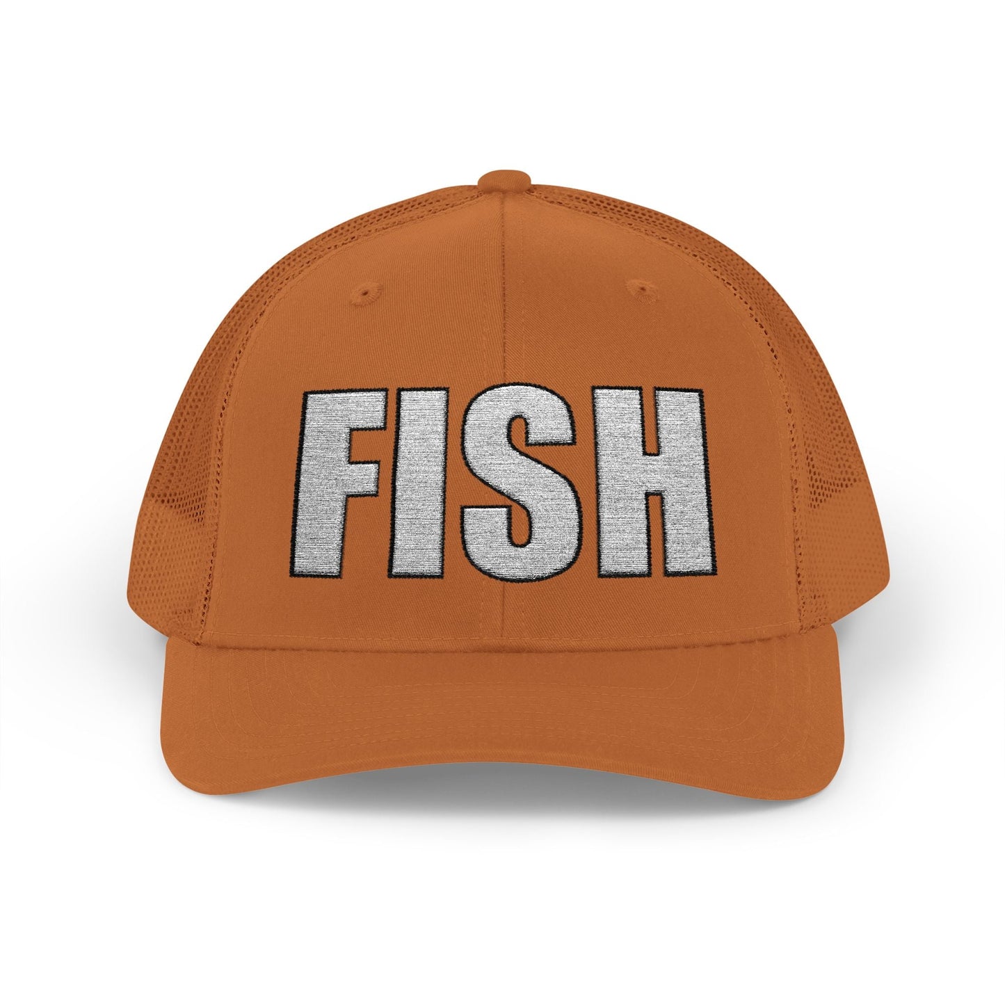 Texas Rigged Tees FISH — Embroidered Baseball Cap
