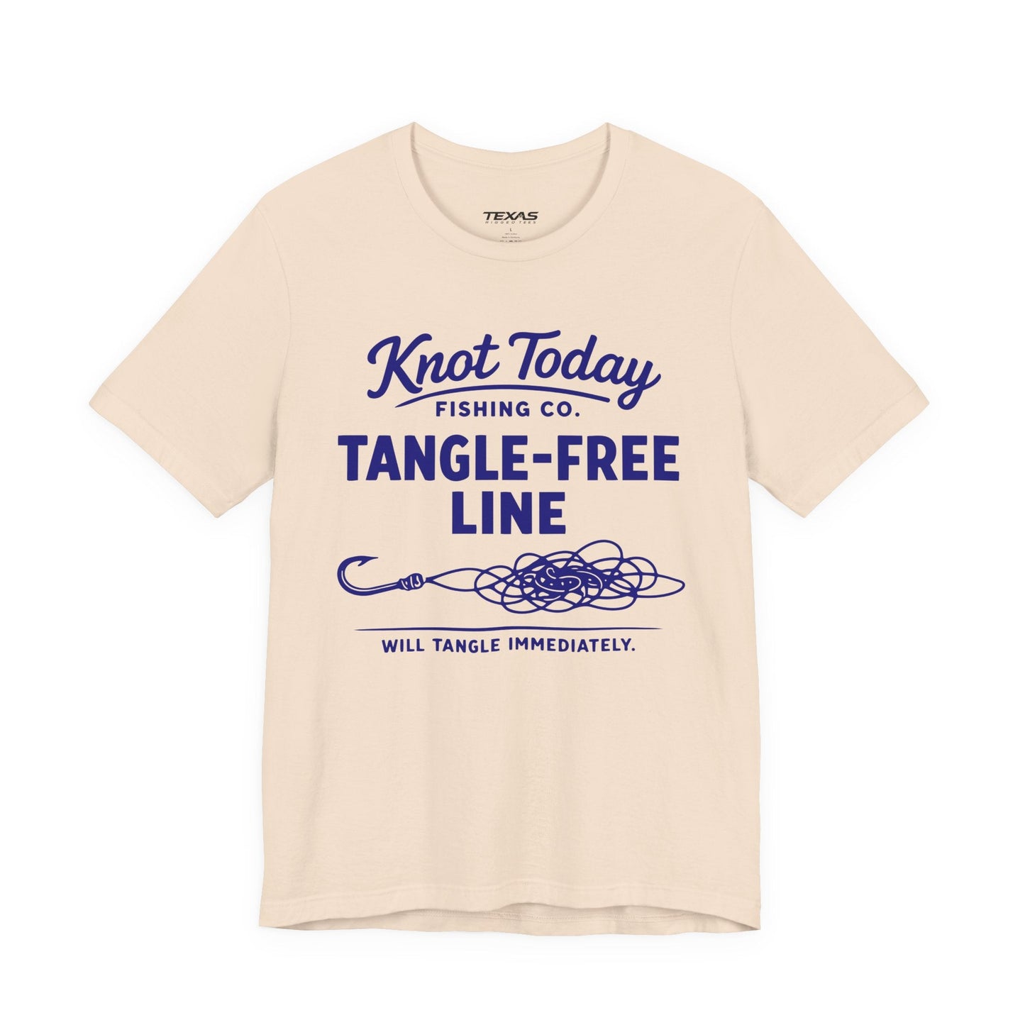 Texas Rigged Tees Knot Today Fishing Co. — Unisex Cotton Tee