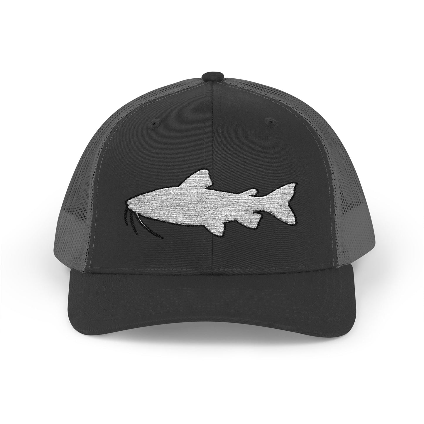 Texas Rigged Tees Catfish Silhouette — Embroidered Baseball Cap