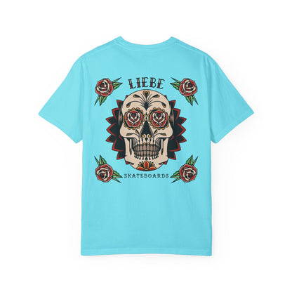 Liebe Calavera Rosa T-Shirt